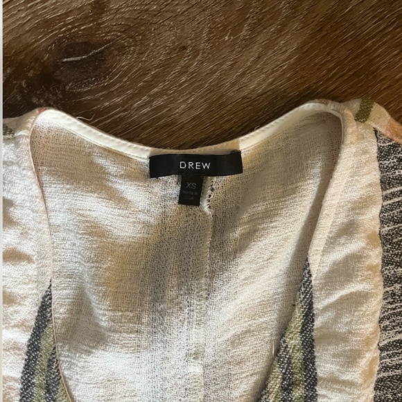 Striped Casual Mini Shift Dress - Picture 6 of 7